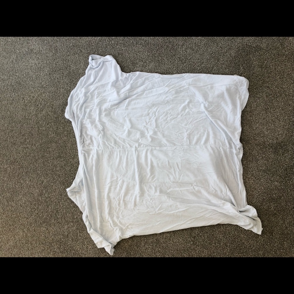 Light blue brandy Melville loose top